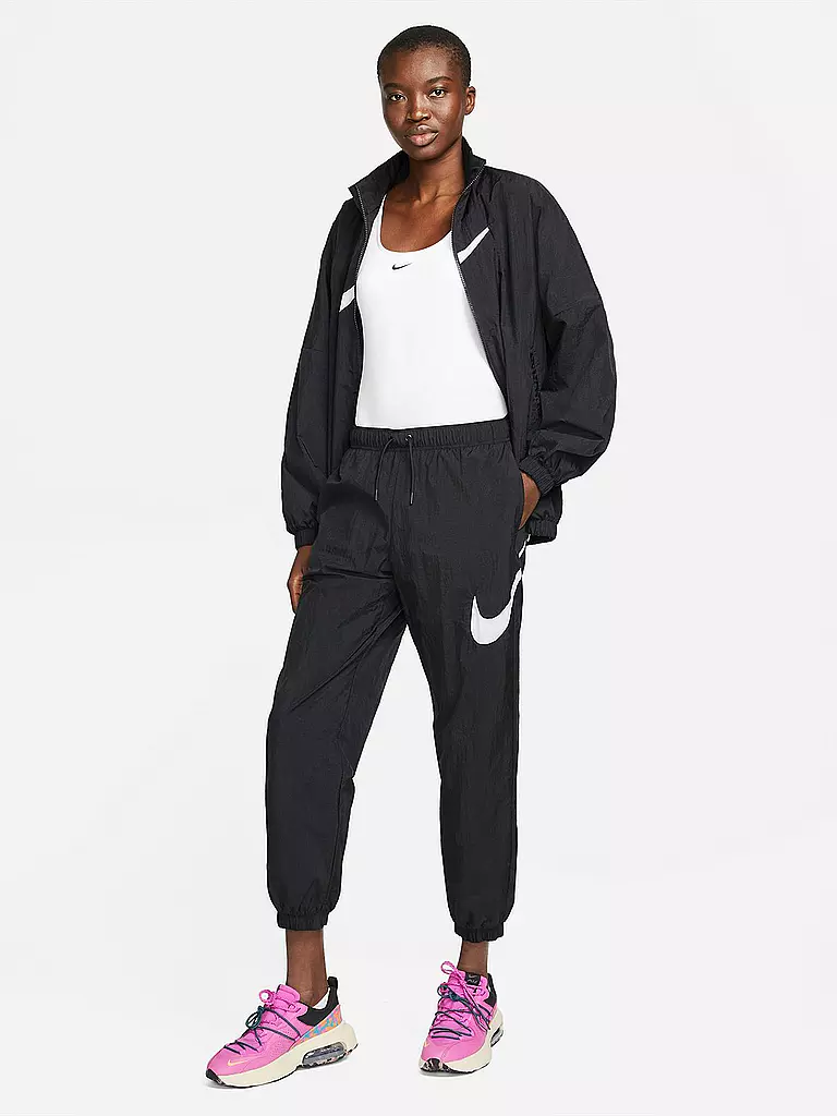NIKE | Damen Trainingshose Sportswear Essential | schwarz