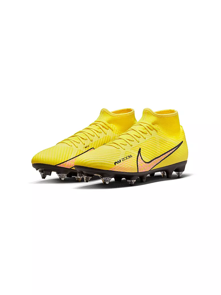 NIKE | Fußballschuhe Zoom Mercurial Superfly 9 Academy SG-Pro Anti-Clog Traction | gelb