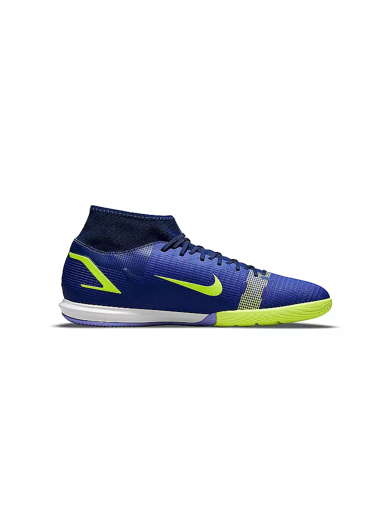 NIKE | Hallen-Fußballschuhe Mercurial Superfly 8 Academy IC | blau