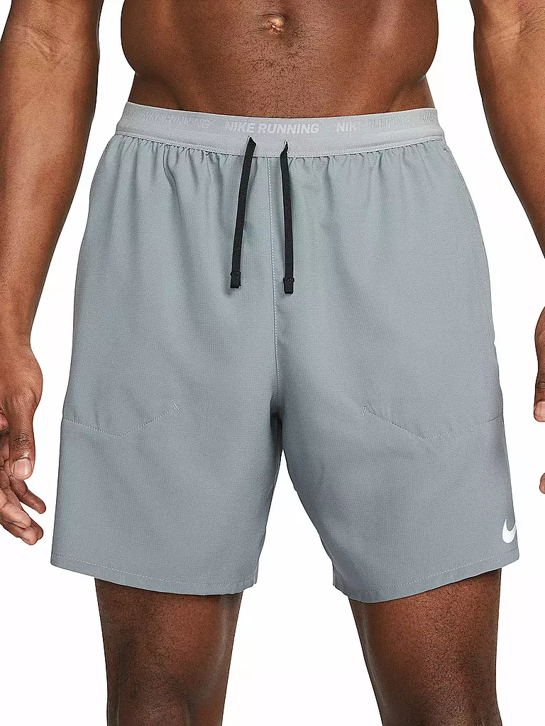 NIKE | Herren 2in1 Laufshort Dri-FIT Stride 7" | grau