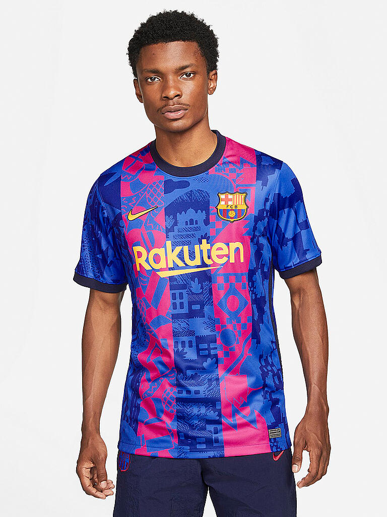 NIKE | Herren 3. Trikot FC Barcelona Stadium 21/22 | blau