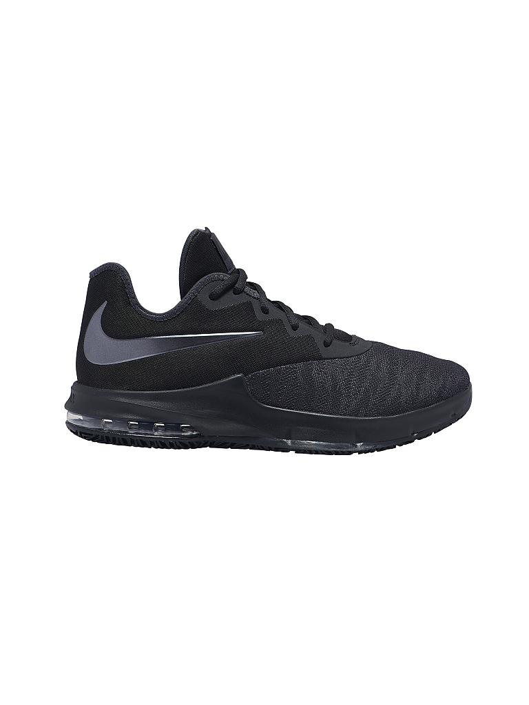 NIKE | Herren Basketballschuh Air Max Infuriate III Low | schwarz