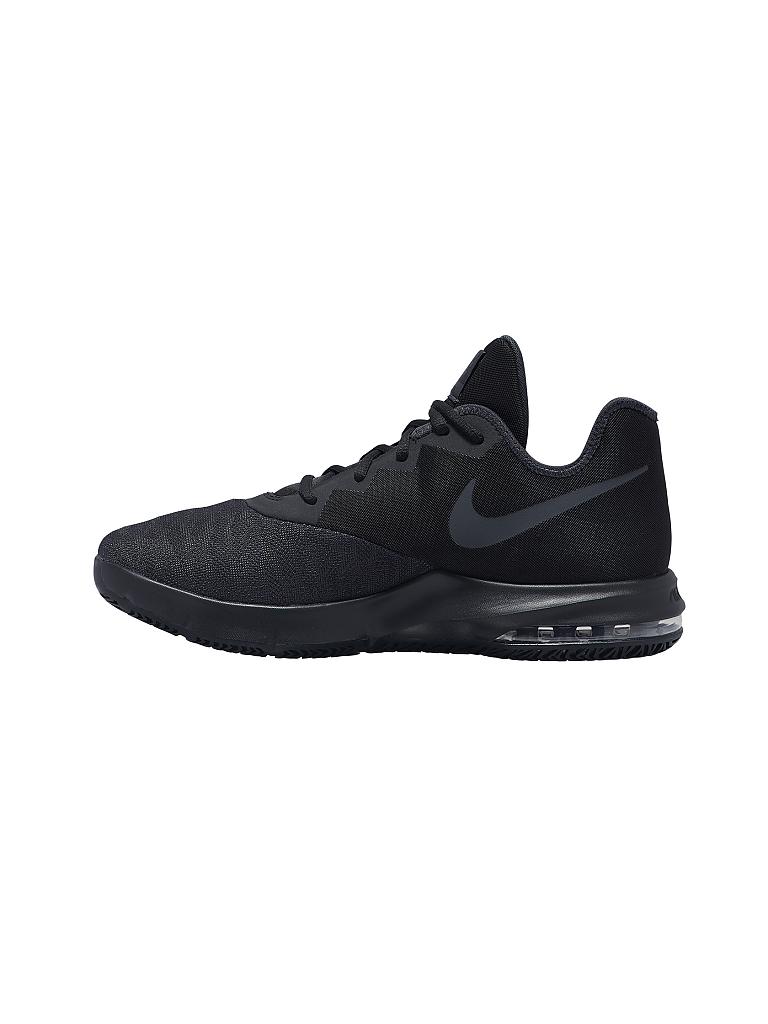 NIKE | Herren Basketballschuh Air Max Infuriate III Low | schwarz