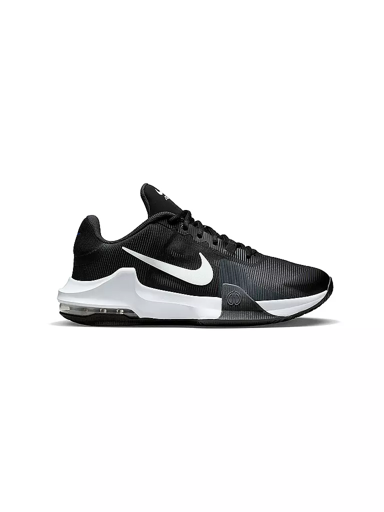 NIKE | Herren Basketballschuhe Air Max Impact 4 | schwarz