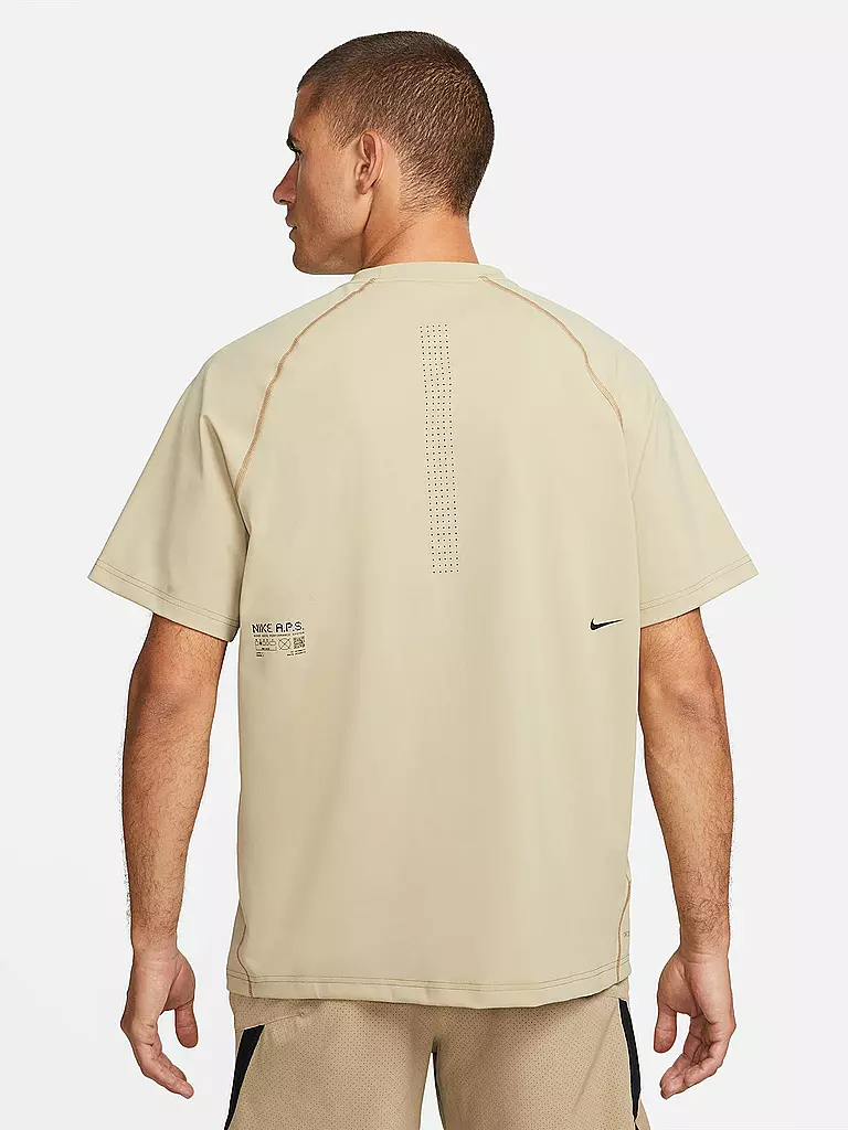 NIKE | Herren Fitnessshirt Dri-FIT ADV A.P.S. | beige