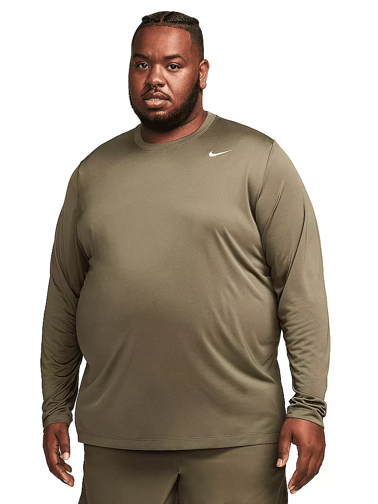 NIKE | Herren Fitnessshirt Dri-FIT Legend | olive