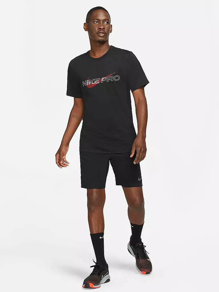 NIKE | Herren Fitnessshort Pro Dri-FIT Flex Rep | schwarz