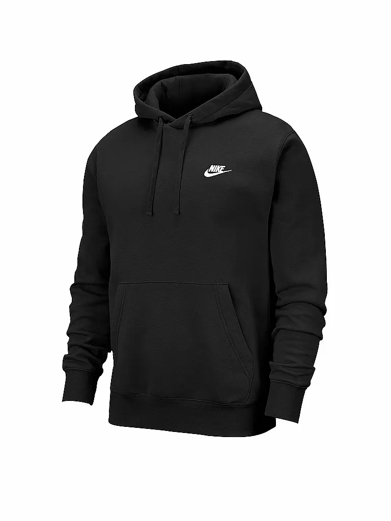 NIKE | Herren Hoddie Sportswear Club Fleece | schwarz