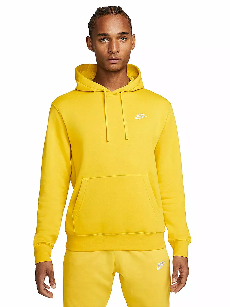NIKE | Herren Hoodie  Sportswear Club Fleece | gelb