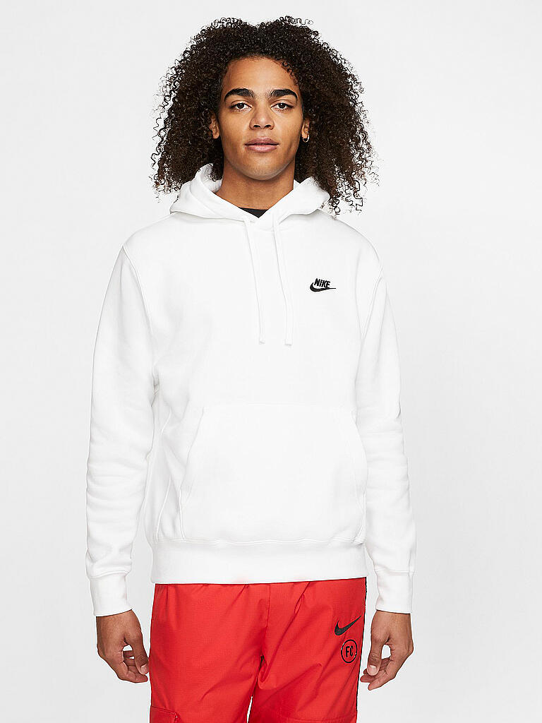 NIKE | Herren Hoodie  Sportswear Club Fleece | weiß