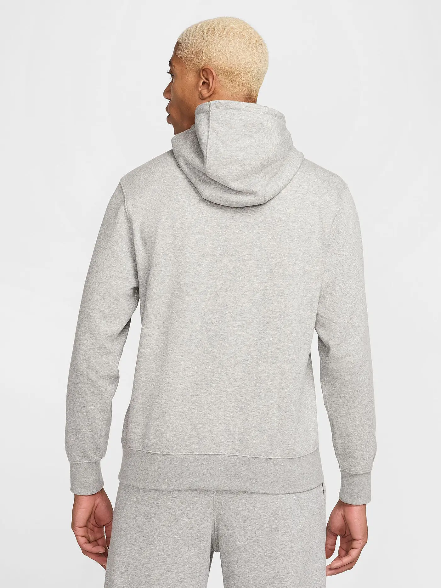 NIKE | Herren Hoodie NK Club French Terry | grau