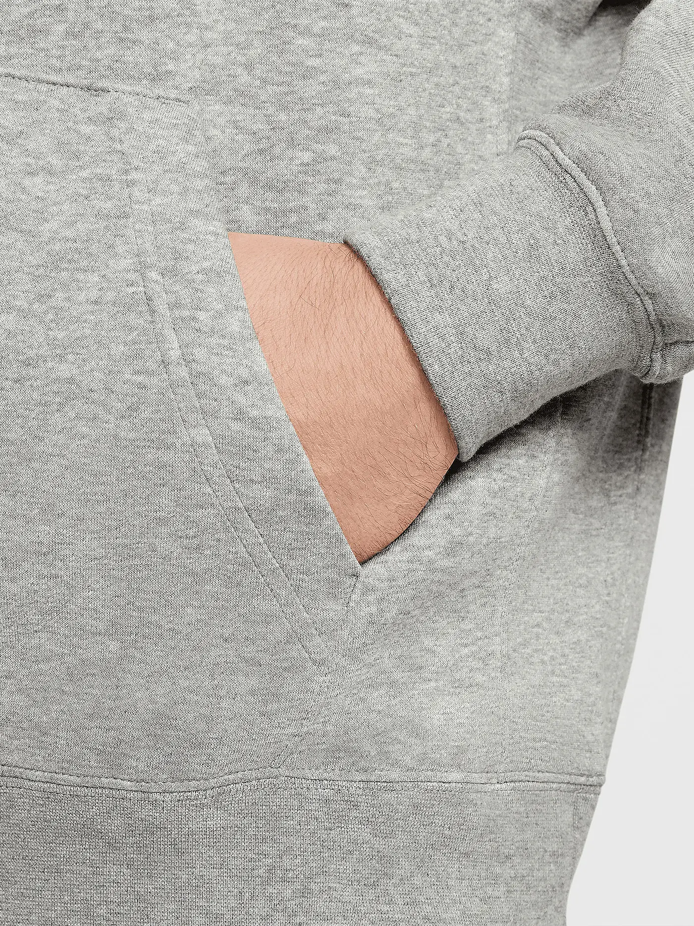 NIKE | Herren Hoodie Sportswear Club Fleece  | grau