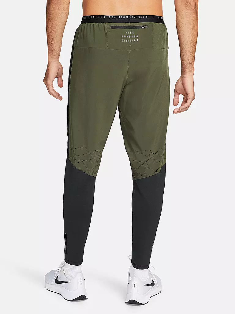 NIKE | Herren Hybrid-Laufhose Dri-FIT Run Division Phenom | olive