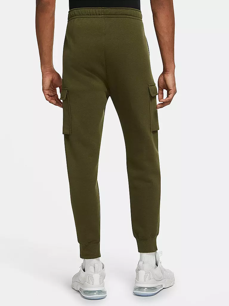NIKE | Herren Jogginghose  Sportswear Club Fleece Cargo | olive
