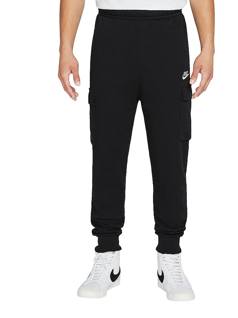 NIKE Herren Jogginghose Sportswear Cargo schwarz S