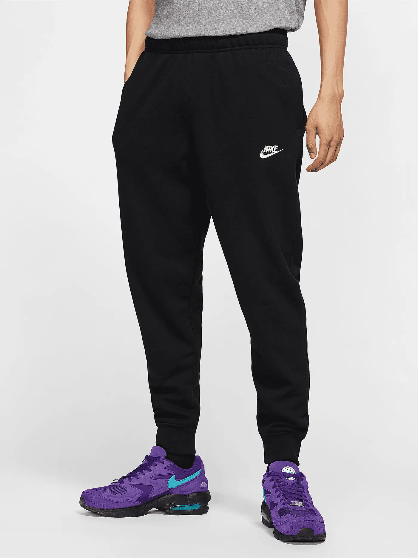 NIKE | Herren Jogginghose Sportswear Club French Terry | schwarz