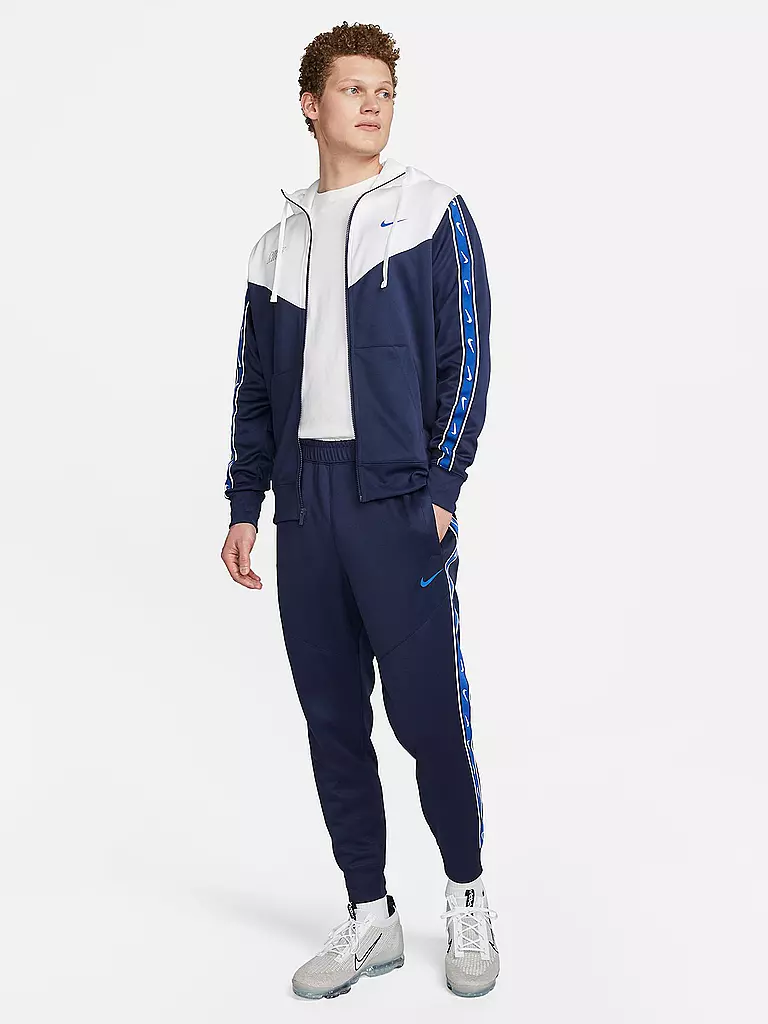 NIKE | Herren Kapuzenjacke  Sportswear Repeat | blau