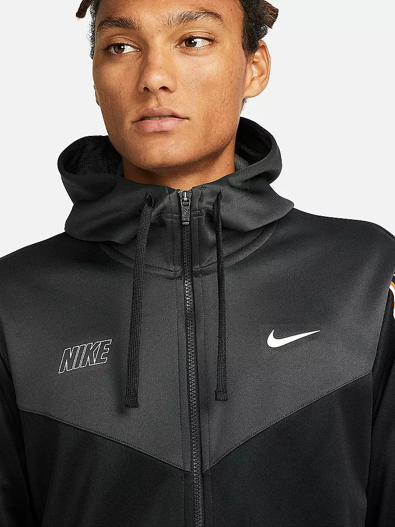 NIKE | Herren Kapuzenjacke  Sportswear Repeat | schwarz