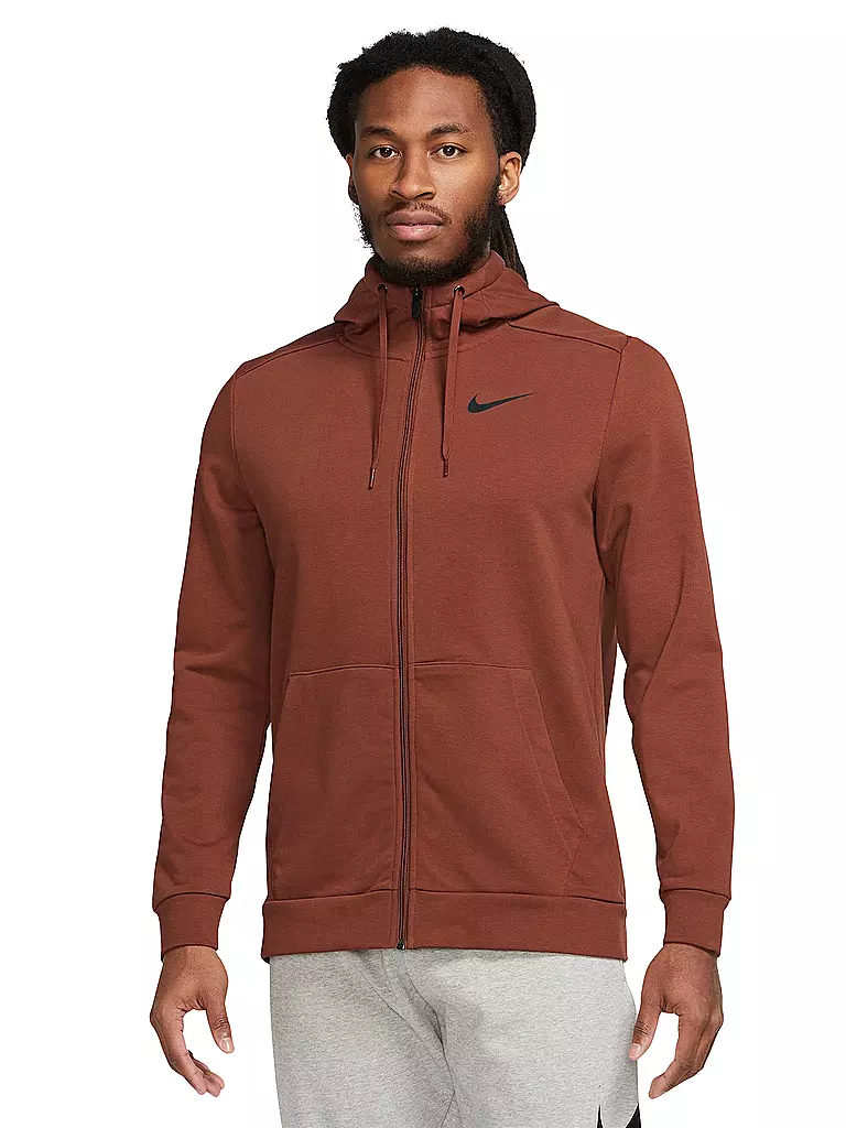 NIKE | Herren Kapuzenjacke Dri-FIT | dunkelrot