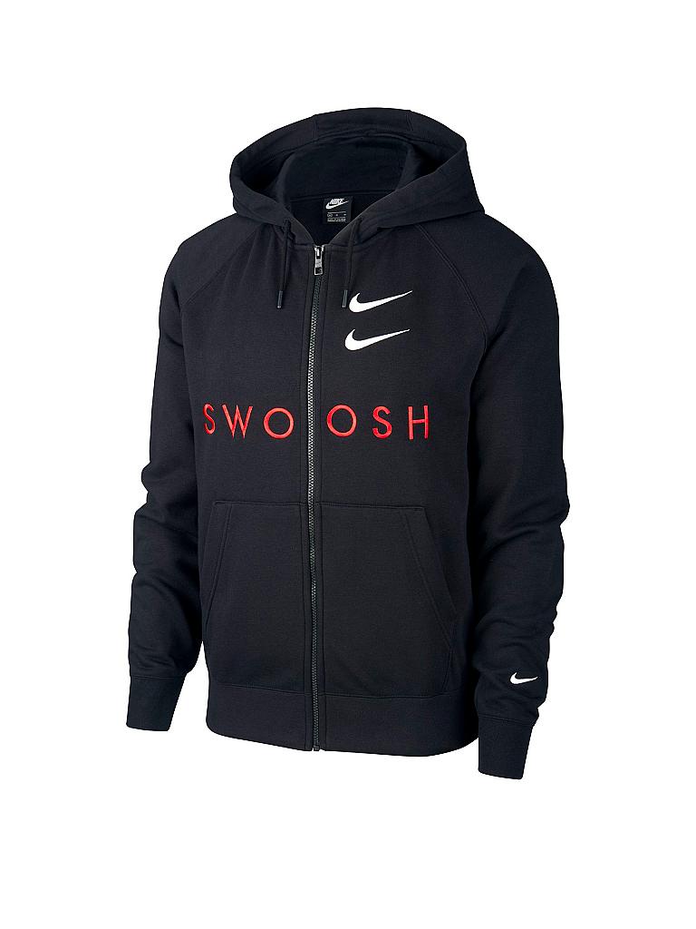 NIKE | Herren Kapuzenjacke Nike Sportswear Swoosh | schwarz