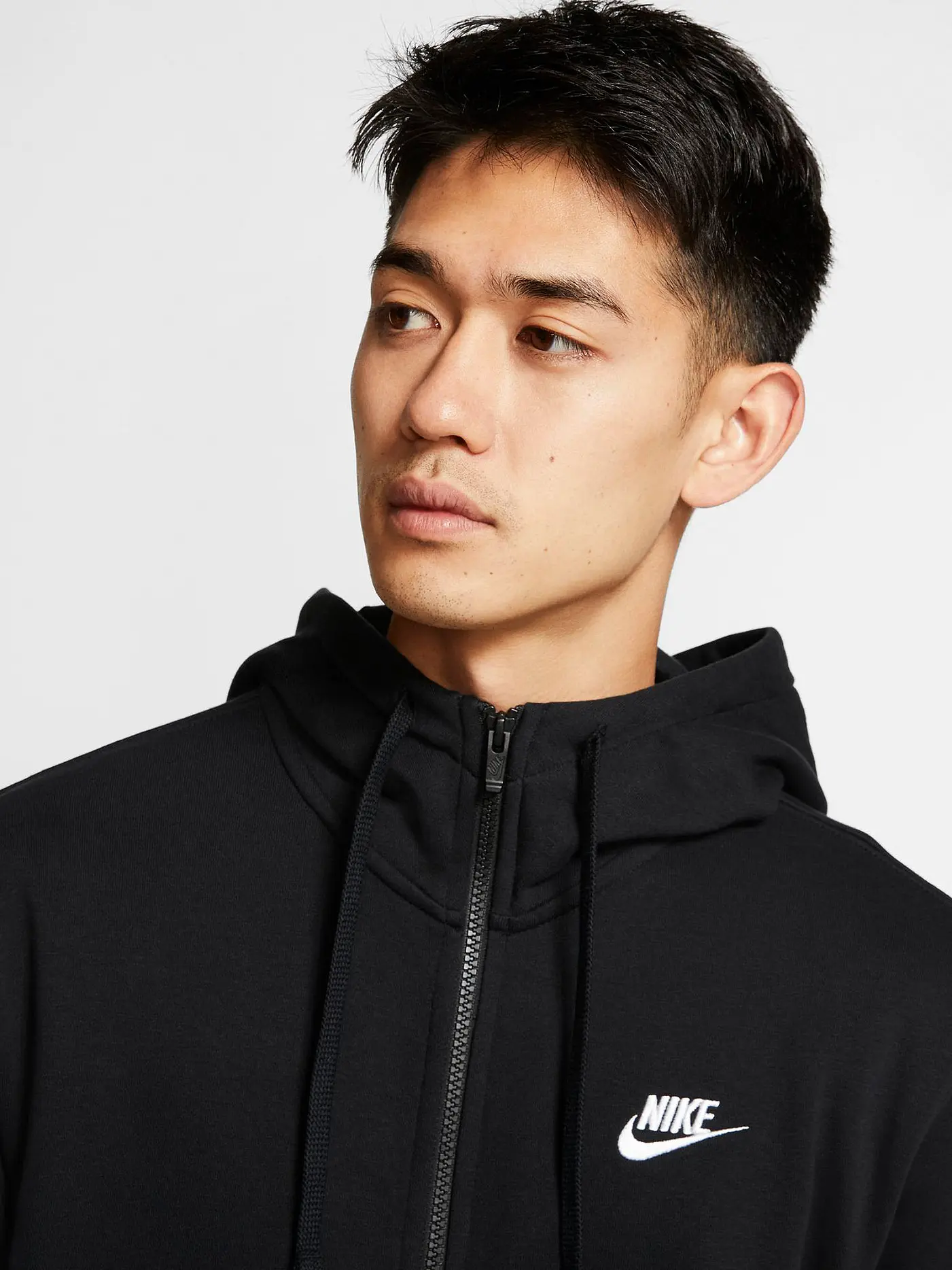NIKE | Herren Kapuzenjacke Sportswear Club | schwarz
