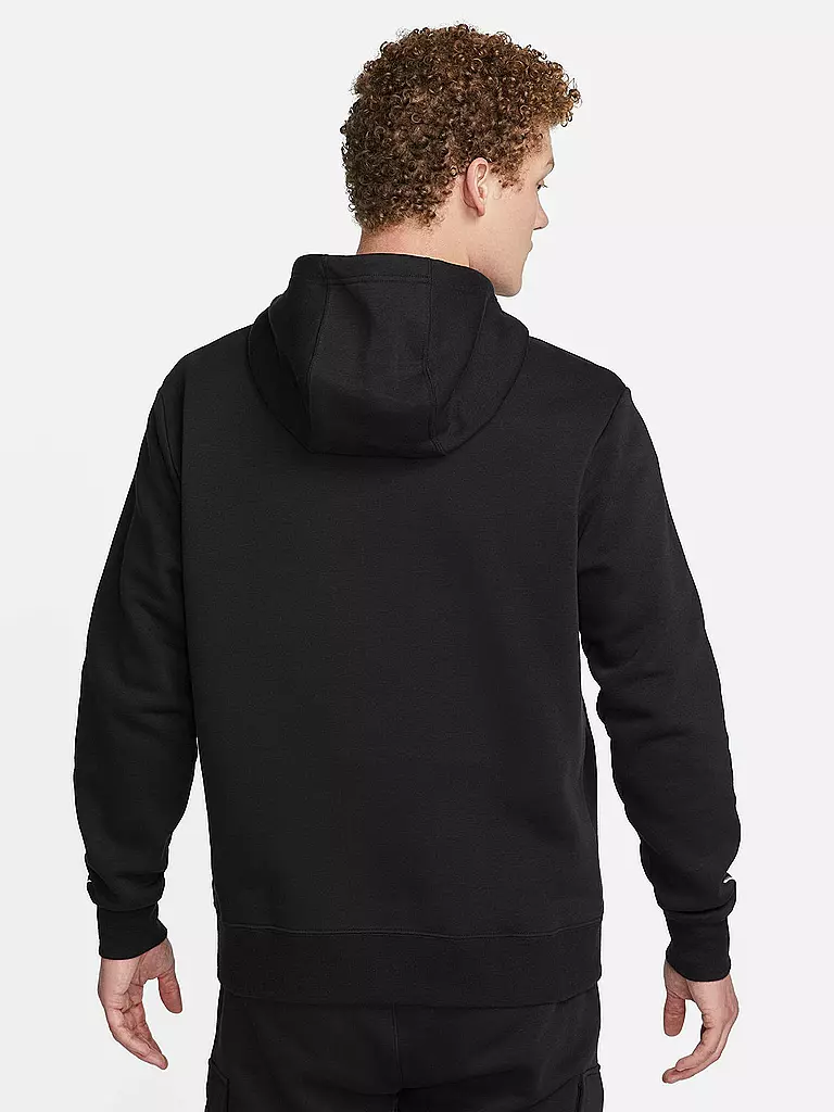 NIKE | Herren Kapuzenpullover Sportswear Repeat | schwarz