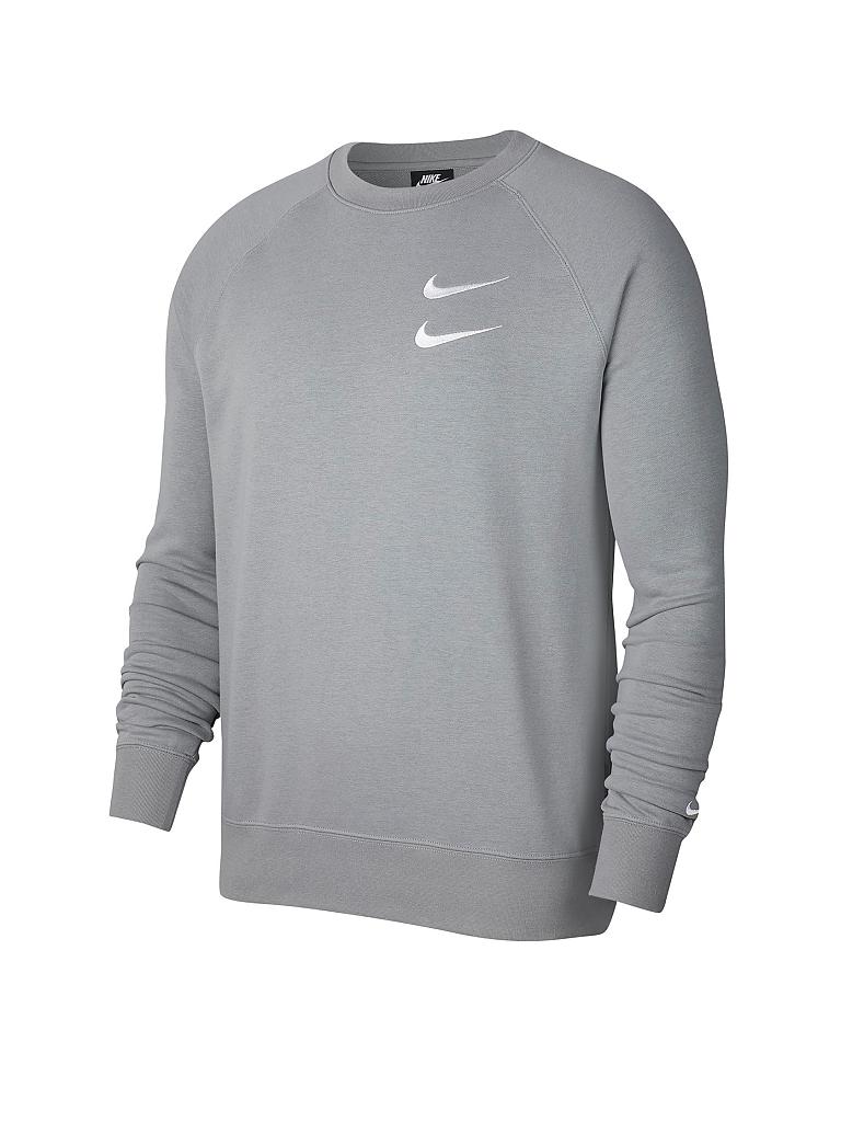 NIKE | Herren Langarmshirt Nike Sportswear Swoosh | grau