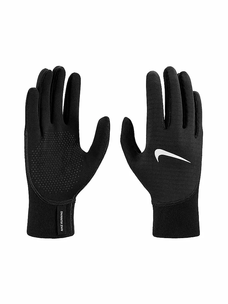 NIKE | Herren Laufhandschuhe Pacer Sphere Midweight RG | schwarz