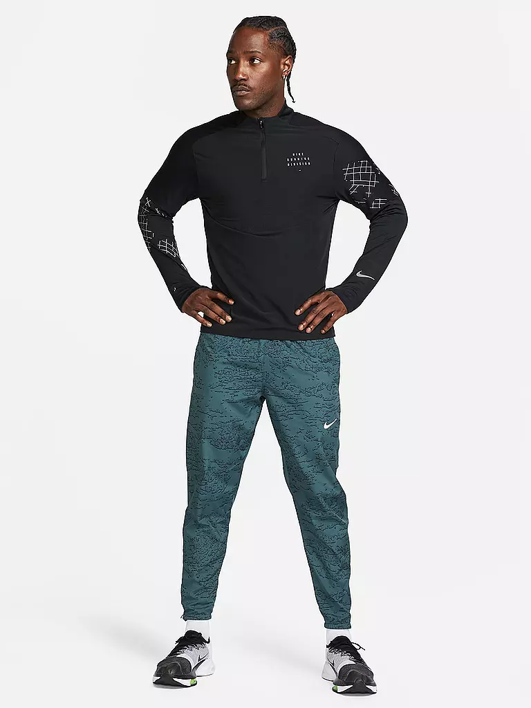 NIKE | Herren Laufhose Dri-FIT Run Division Challenger | petrol