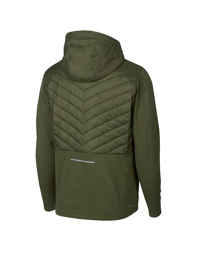 NIKE | Herren Laufjacke AeroLayer | olive
