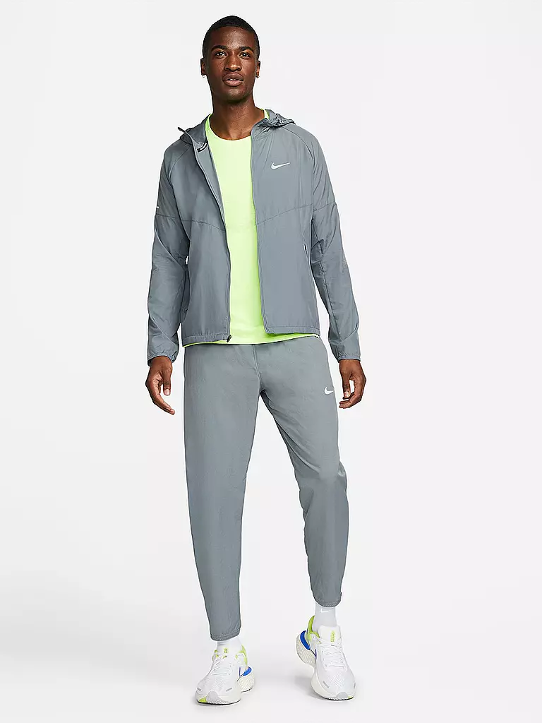 NIKE | Herren Laufjacke Repel Miler | grau