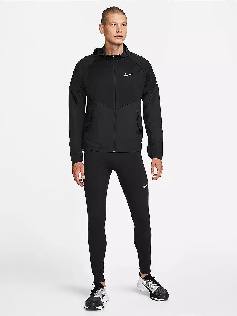 NIKE | Herren Laufjacke Therma-FIT Repel Miler | schwarz