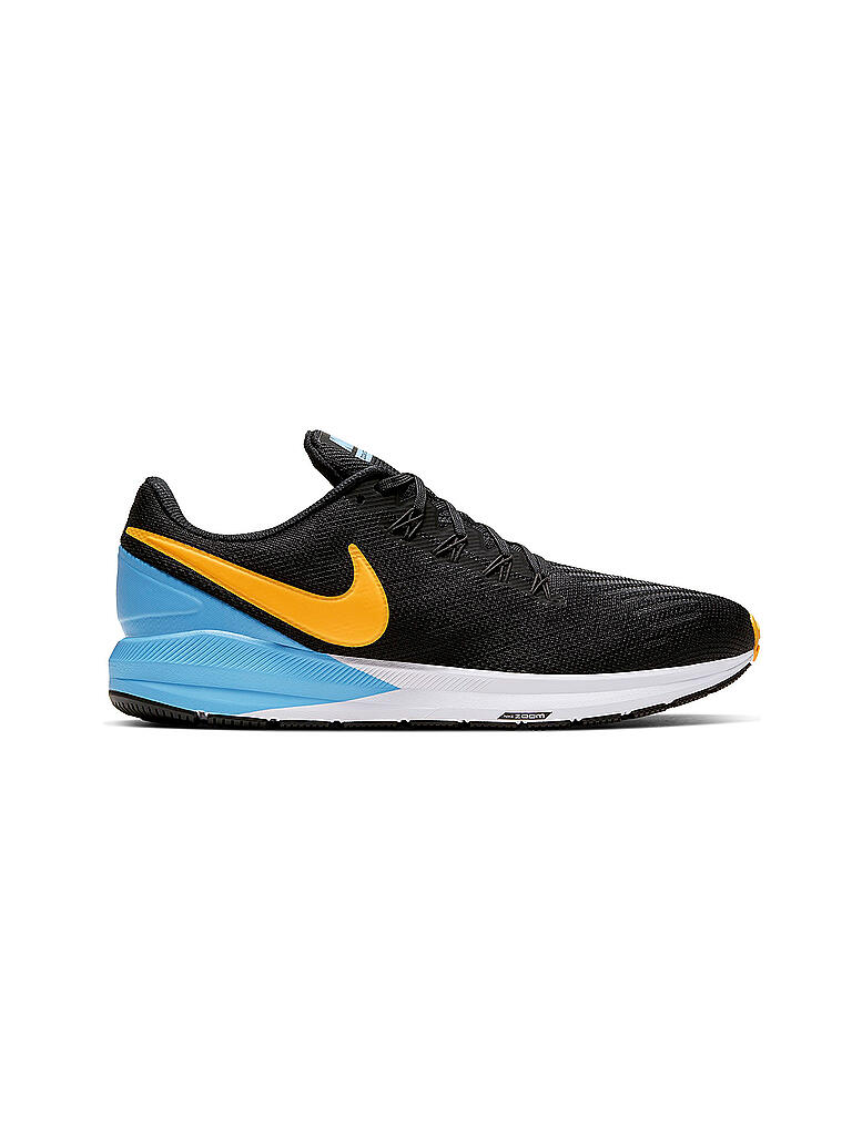 NIKE | Herren Laufschuh Air Zoom Structure 22 BLACK / LASER ORANGE | schwarz