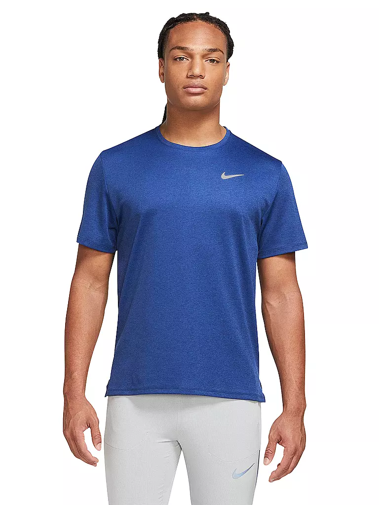 NIKE | Herren Laufshirt Dri-FIT UV Miler | blau