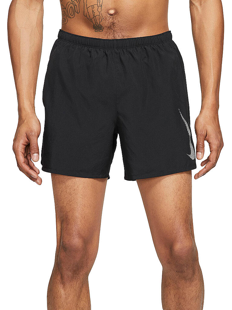 NIKE | Herren Laufshort Dri-FIT Run Division Challenger | schwarz