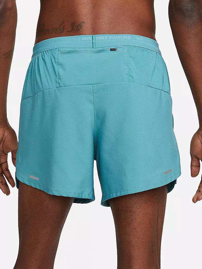 NIKE | Herren Laufshort Dri-FIT Stride 5" | petrol