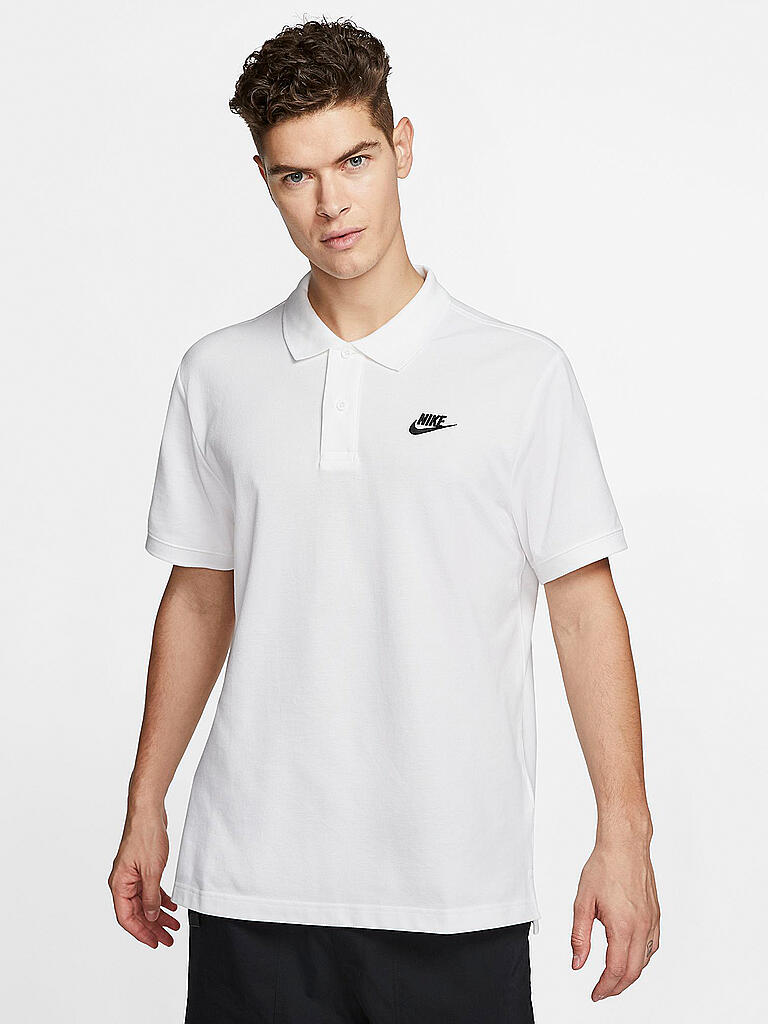 NIKE | Herren Poloshirt Sportswear | weiß