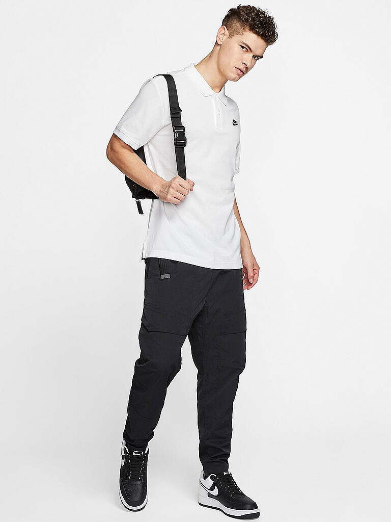NIKE | Herren Poloshirt Sportswear | weiß