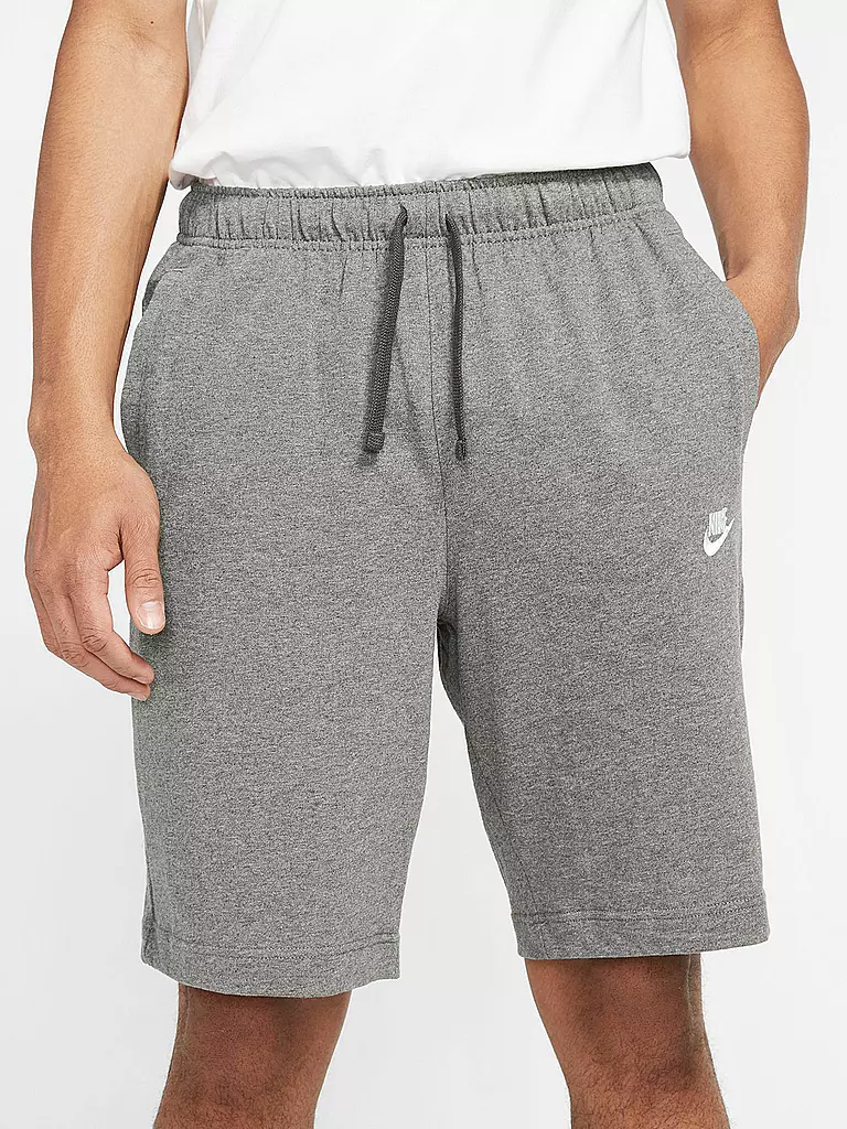 NIKE | Herren Short Nike Sportswear Club Fleece | grau