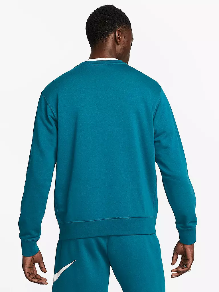 NIKE | Herren Sweater Sportswear Club French Terry | petrol