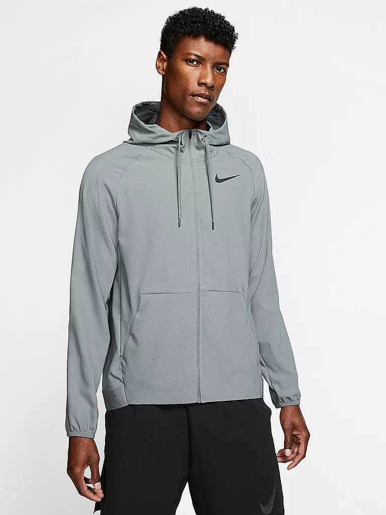 NIKE | Herren Sweatjacke Flex | grau