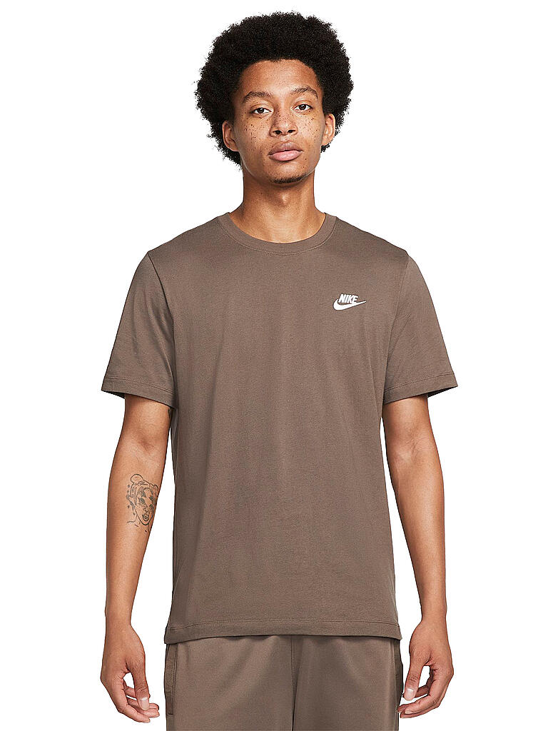 NIKE | Herren T-Shirt Nike Sportswear Club | grau