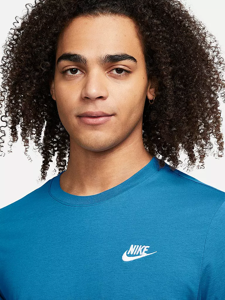 NIKE | Herren T-Shirt Nike Sportswear Club | blau