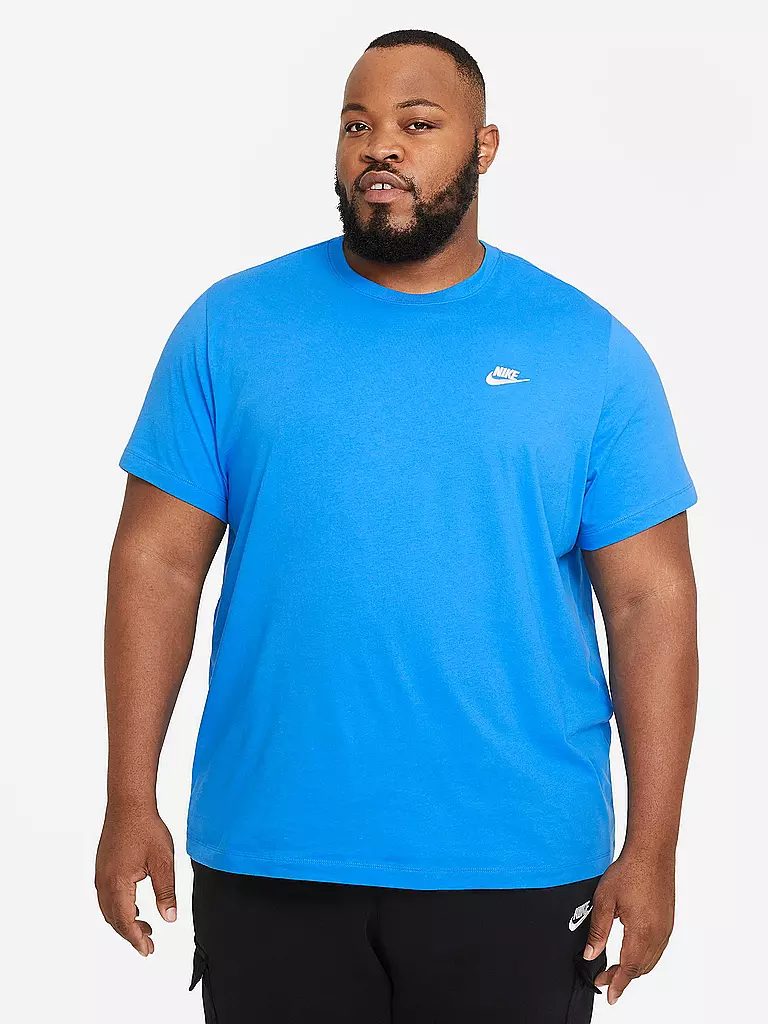 NIKE | Herren T-Shirt Nike Sportswear Club | blau
