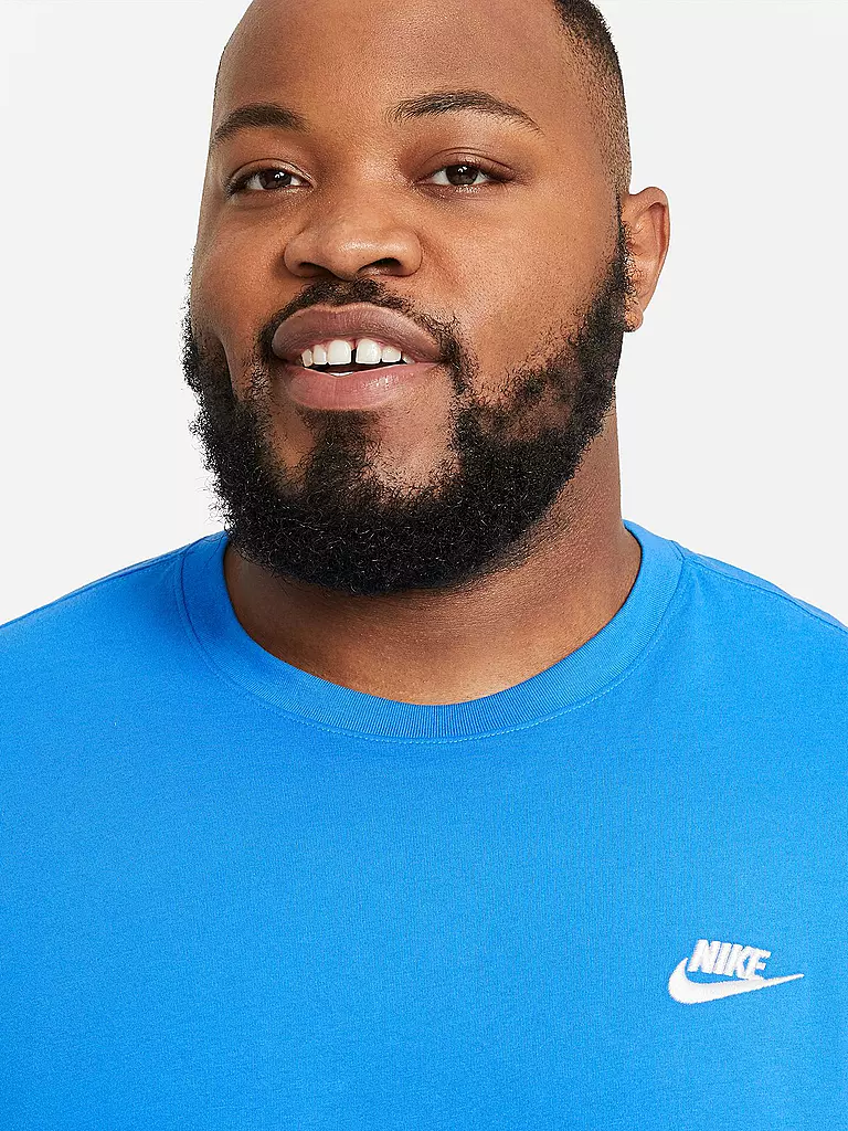 NIKE | Herren T-Shirt Nike Sportswear Club | blau