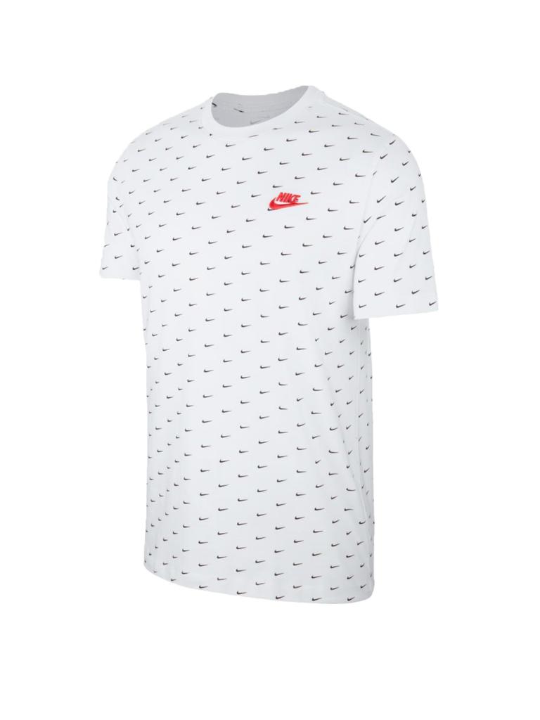 NIKE | Herren T-Shirt Sportswear Mini Swoosh | weiß