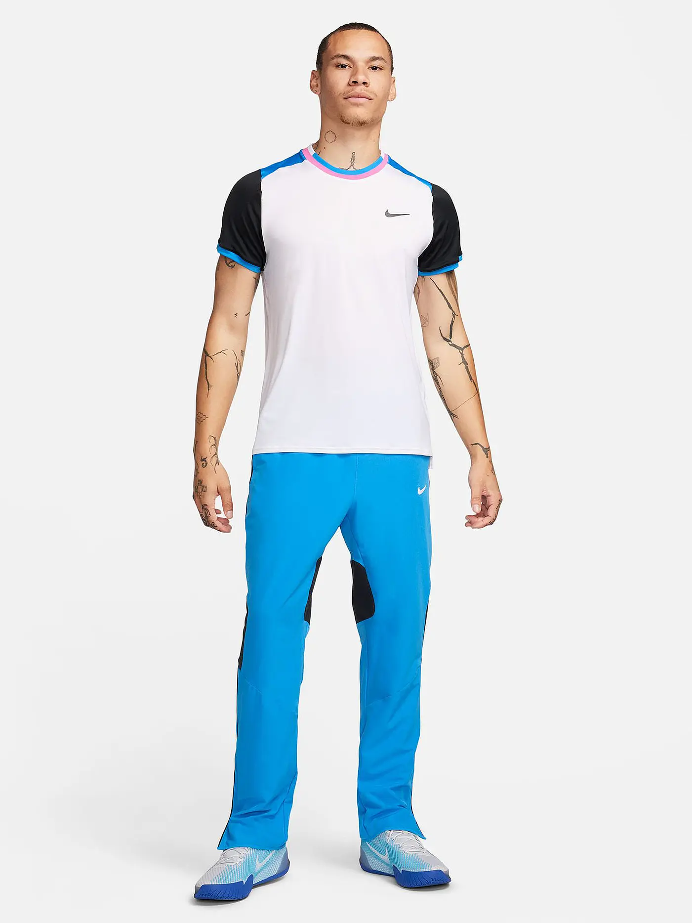 NIKE | Herren Tennisshirt NikeCourt Advantage Dri-FIT | weiss
