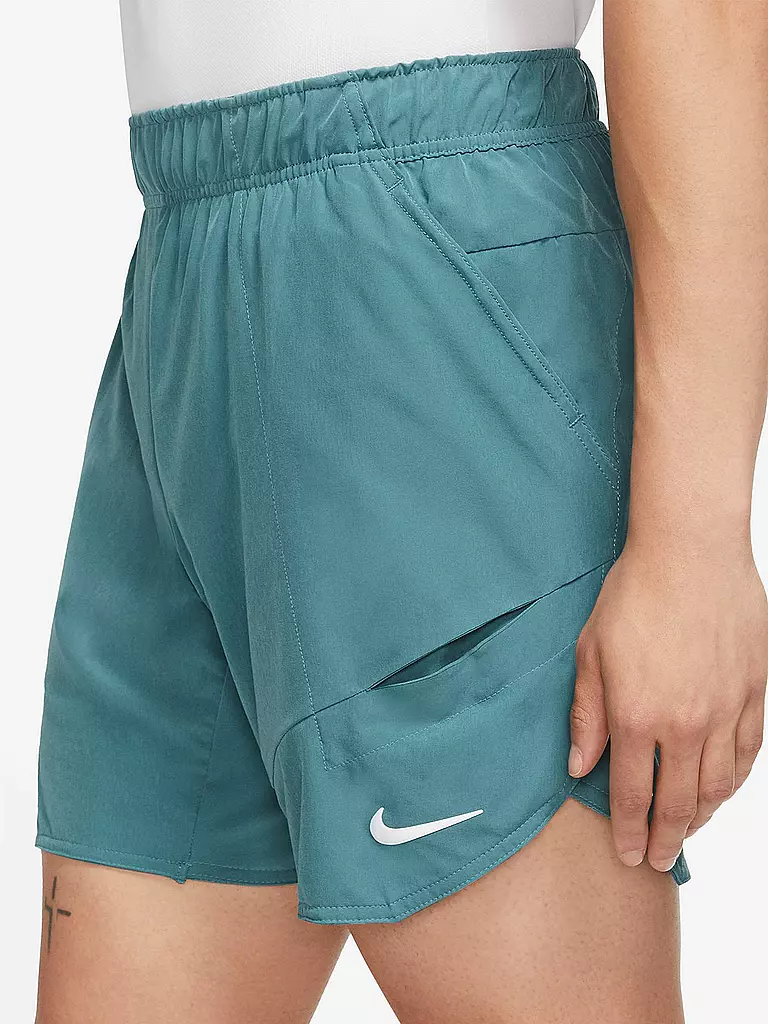 NIKE | Herren Tennisshort NikeCourt Dri-FIT Advantage | petrol