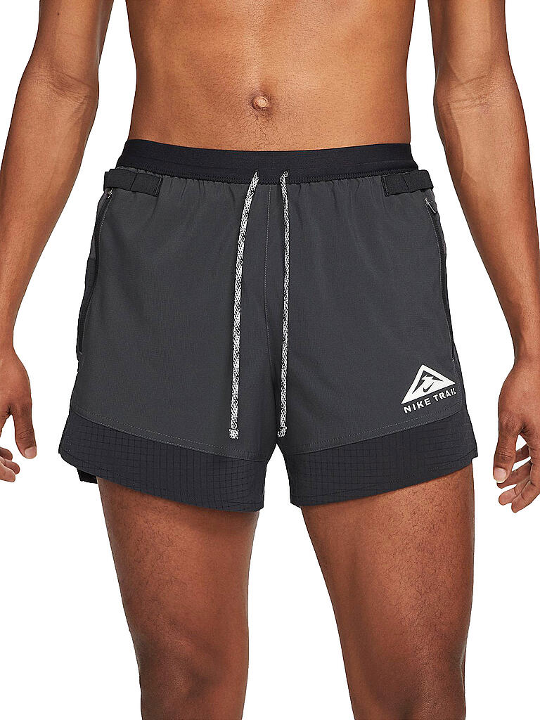 NIKE | Herren Trail Laufshort Dri-FIT Flex Stride | schwarz