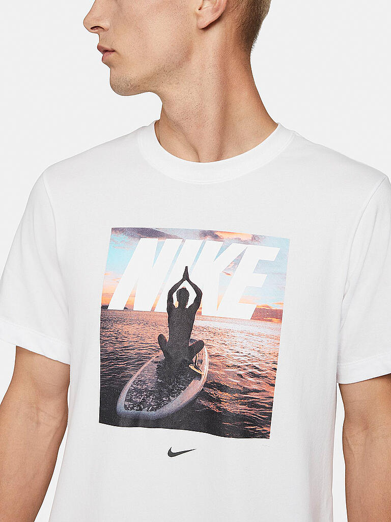 NIKE | Herren Yoga Shirt Dri-FIT | weiß